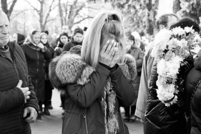 Лучани провели в останню дорогу загиблого Героя Андрія Гурного