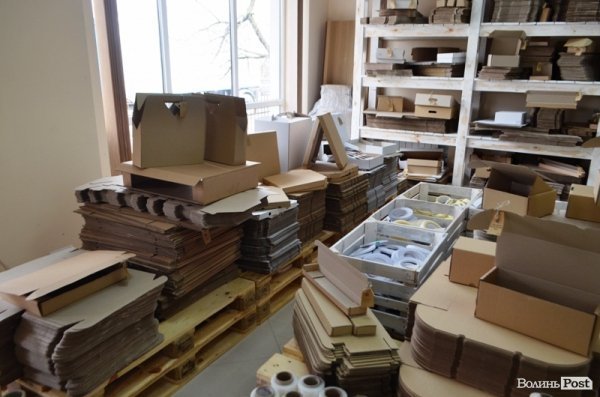 Єдиний в Україні магазин коробок – у Луцьку. ФОТО