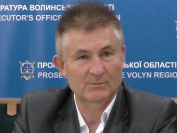 Звільнили головного прокурора Волині