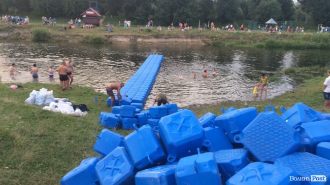 Через Стир у Луцьку зводять міст