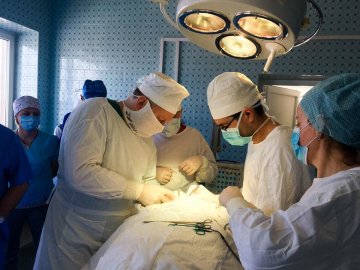 У Ковелі вперше провели операції з видалення пухлин на щитовидці