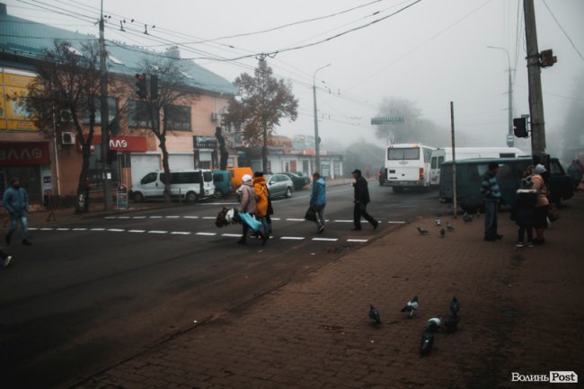 Туманний Луцьк: неймовірні фото 