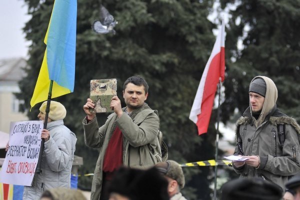Луцьк. Віче і марш Майдану. ФОТО