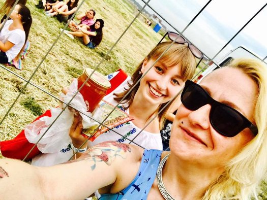 Ведуча про перший день  «Бандерштату»: Годували КомароМонстрів