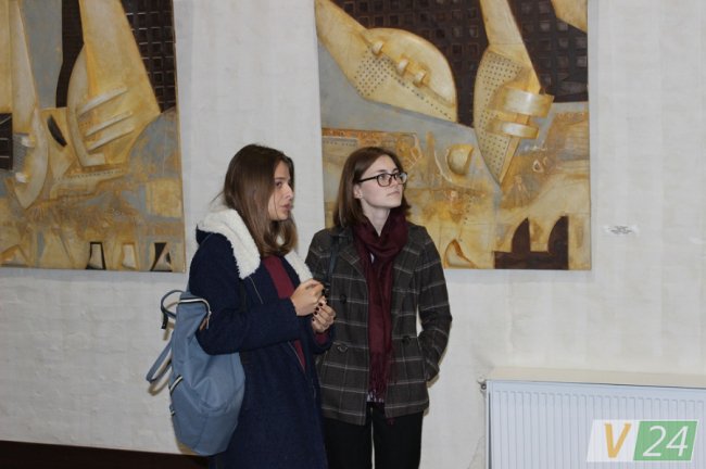 У Луцьку відкрили виставку картин Миколи Журавля. ФОТО