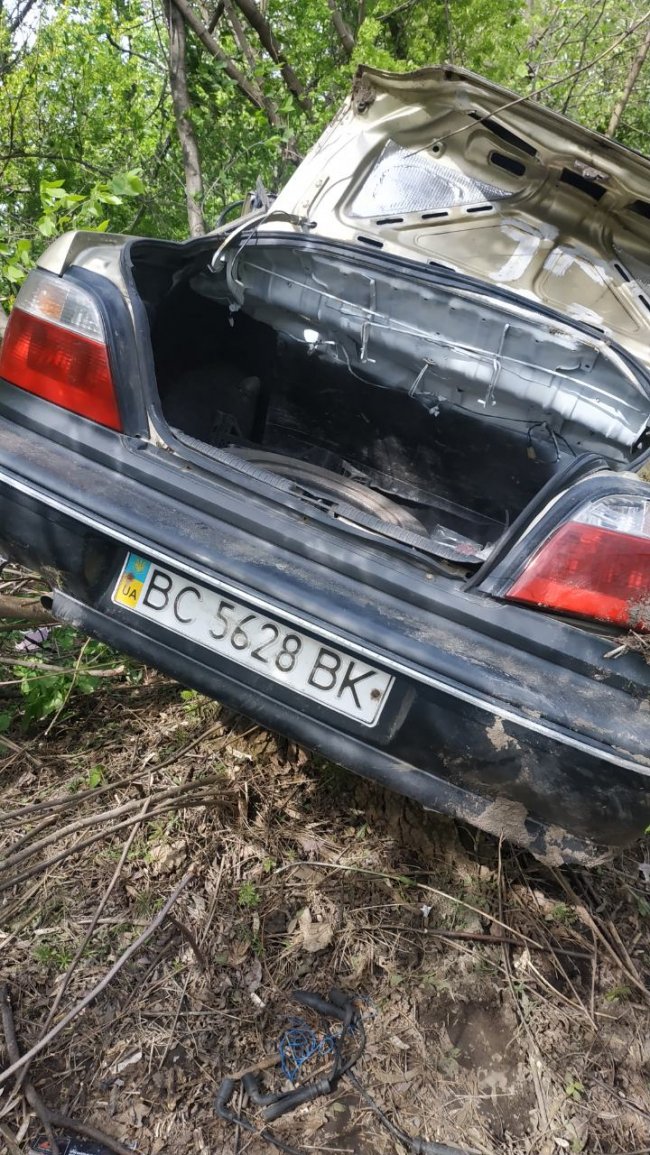 Під Луцьком автівка зробила «сальто» і злетіла в кущі. ФОТО