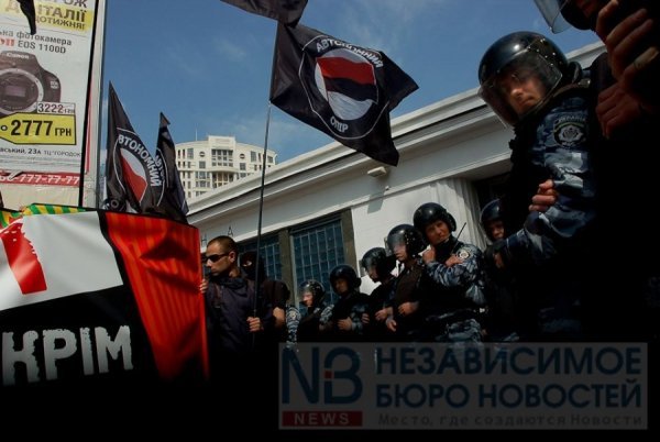 У Києві затримали учасників маршу профспілок. ФОТО