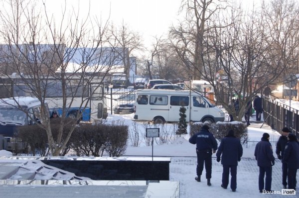 У мікроавтобусі - Беркут