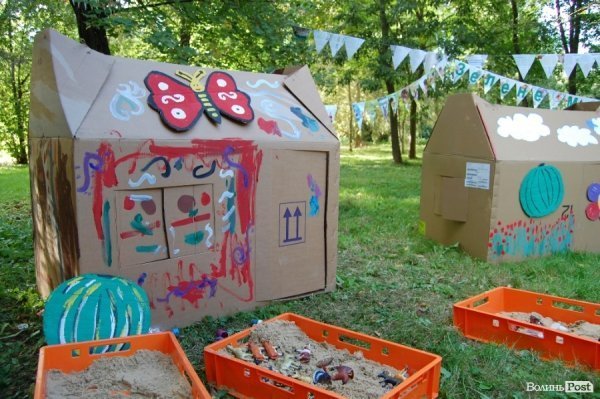 Дитяче екологічне містечко в Луцьку. ФОТО