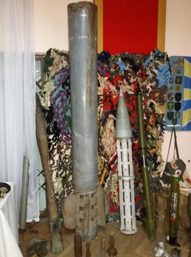 Ковельський музей поповнився експонатами з війни на Сході України. ФОТО