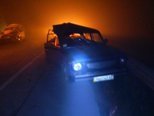 На Житомирщині зіткнулося шість автомобілів – звинувачують волинянина. ФОТО