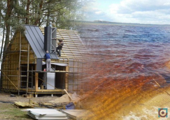 Дві вигрібні ями виявили екологи в прибережній смузі озера Світязь