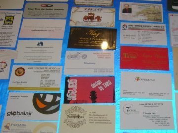 У Луцьку відкрилася виставка візитних карток