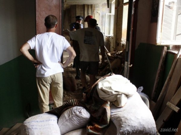 У центрі Львова обвалився будинок. ФОТО