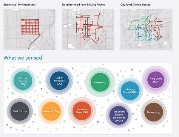 Google працює над картою якості повітря