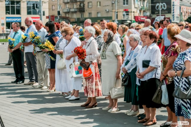 Лучани вшанували пам'ять Лесі Українки. ФОТО