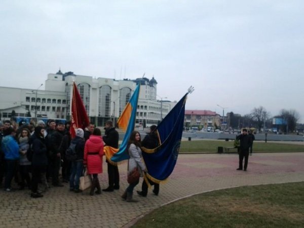 Луцьк. Протест. 19 лютого