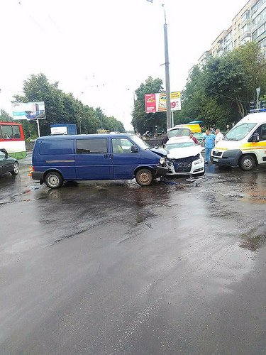 Волинянка вчинила аварію у Рівному, в якій постраждало двоє дітей