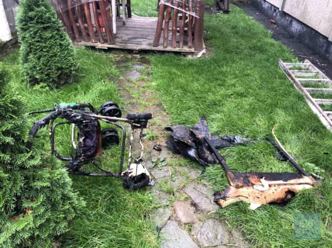 У волинському місті сталася пожежа у житловому будинку. ФОТО