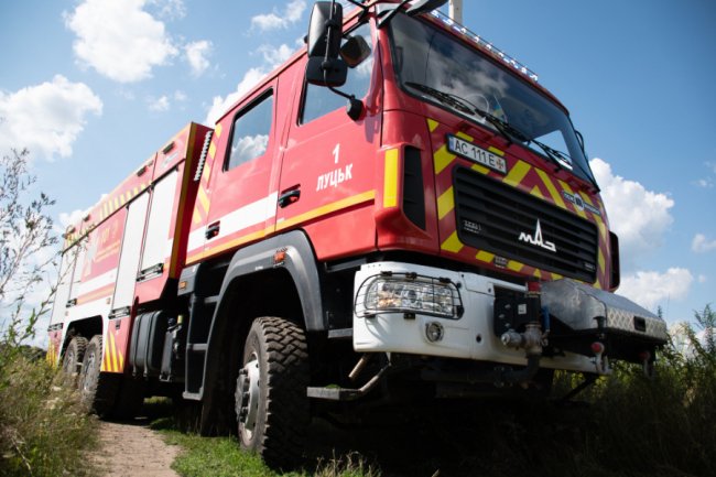 У Луцькому районі горіла літня кухня. ФОТО
