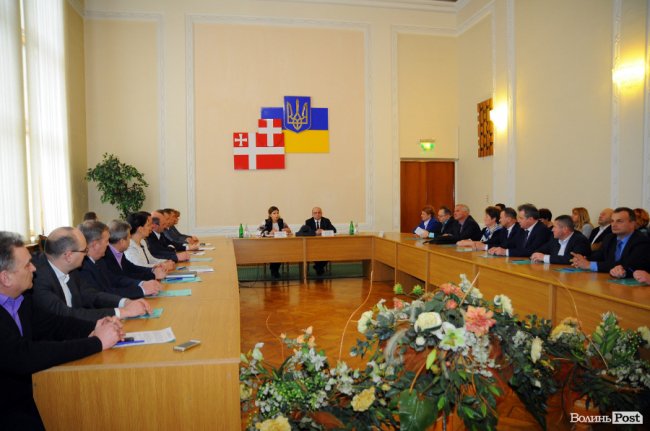 Зустріч Марини Порошенко з керівниками органів місцевого самоврядування в Луцьку