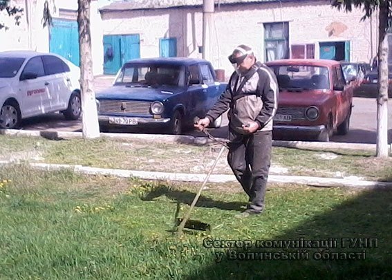 На Волині правоохоронці вийшли на толоку. ФОТО