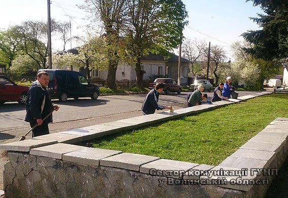 На Волині правоохоронці вийшли на толоку. ФОТО