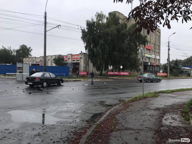 Біля автостанції  у Луцьку – аварія 