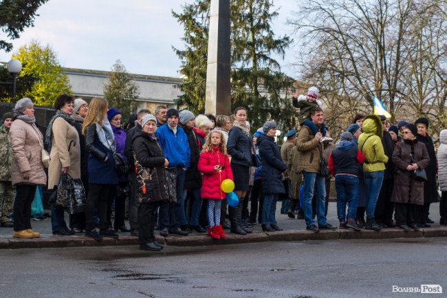Нарешті вдома! 14-та бригада пройшла маршем у Володимирі. ФОТО