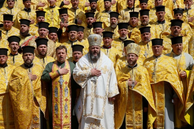 У Києві на хресний хід вийшло 65 тисяч вірян УПЦ КП. ФОТО. ВІДЕО