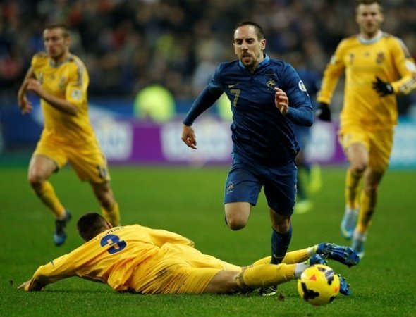 Гравці збірної після фінального свистка. ФОТО