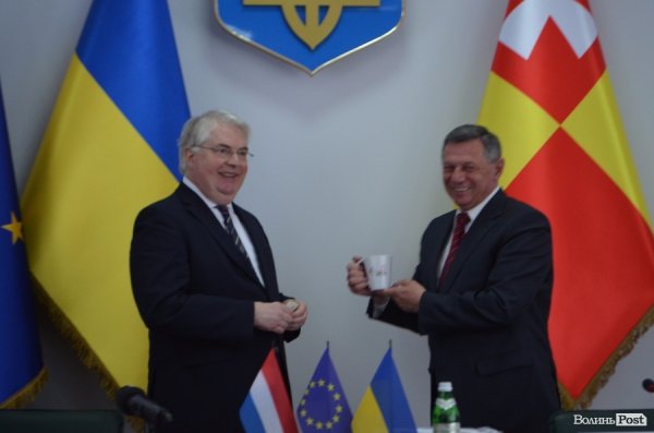 Нідерландці зацікалені у співпраці з Волинською областю