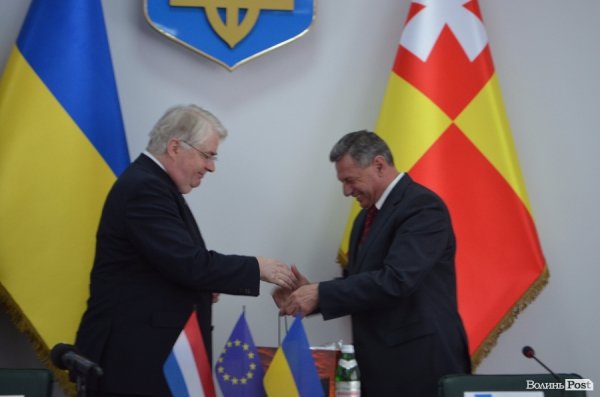 Нідерландці зацікалені у співпраці з Волинською областю