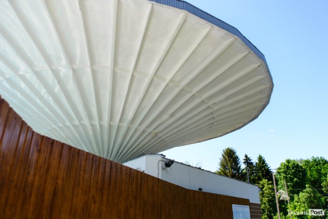 Комплекс «Ротонда» у центральному парку Луцька – за крок до відкриття. ФОТО