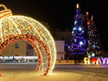 Новорічне оздоблення Луцька коштуватиме бюджету 600 тисяч