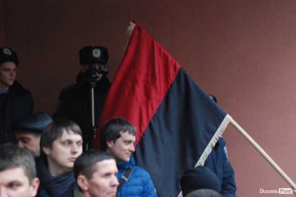 Пікет міліції та прокуратури в Луцьку. ФОТО