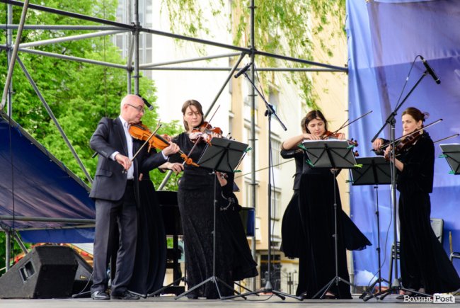 Камерна музика, танці та розваги: як у Луцьку відзначили День Європи. ФОТО