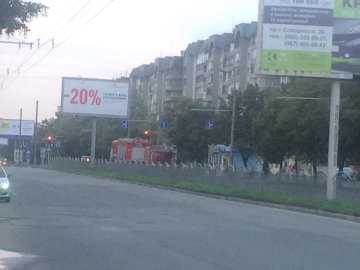 На Соборності в Луцьку сталася пожежа