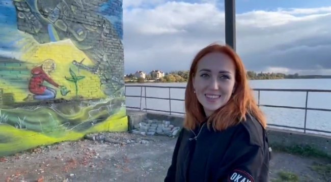 Біля пішохідного мосту в Ковелі – новий мурал