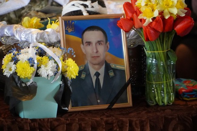 На Волині провели в останню путь полеглого прикордонника