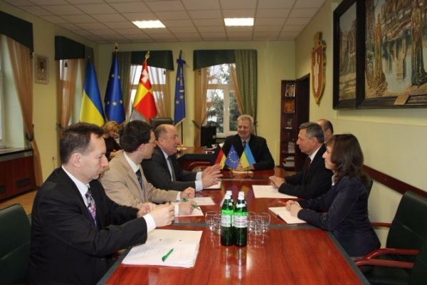 Романюк зустрівся з депутатом німецького парламенту. ФОТО