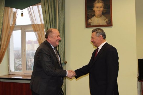 Романюк зустрівся з депутатом німецького парламенту. ФОТО