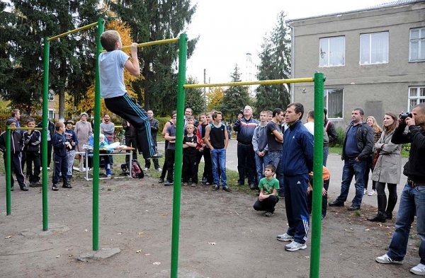 «Street Workout» в Ківерцях. ФОТО. ВІДЕО
