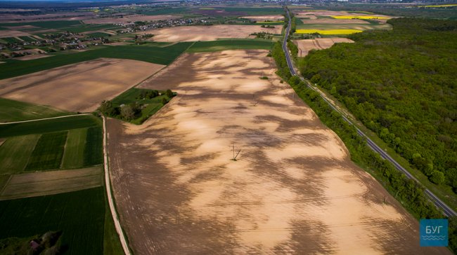 Різнобарвні краєвиди Волині з висоти пташиного польоту. ФОТО. ВІДЕО