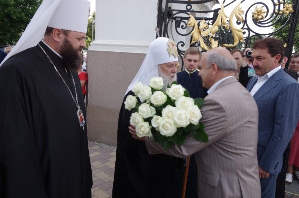 Патріарх Філарет в Луцьку. ФОТО. ВІДЕО