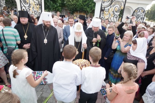 Патріарх Філарет в Луцьку. ФОТО. ВІДЕО