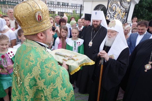 Патріарх Філарет в Луцьку. ФОТО. ВІДЕО