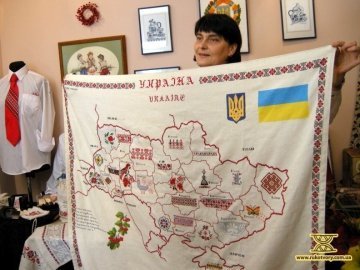 У Луцьку вишиватимуть рекордну карту України