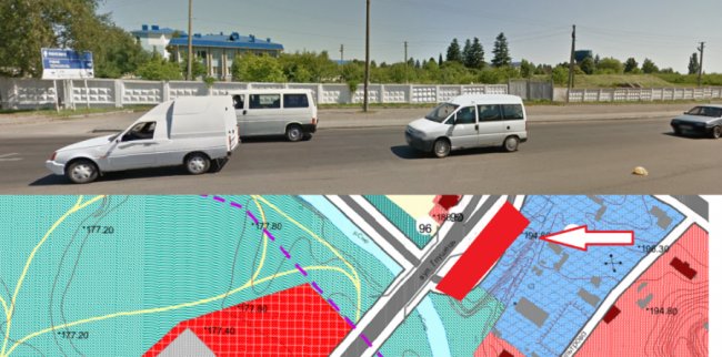 У Луцьку просять змінити розмітку авторуху на проблемному перехресті 