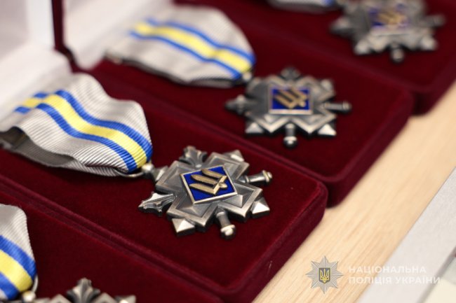 Волинські поліцейські отримали відзнаки від Головнокомандувача ЗСУ 